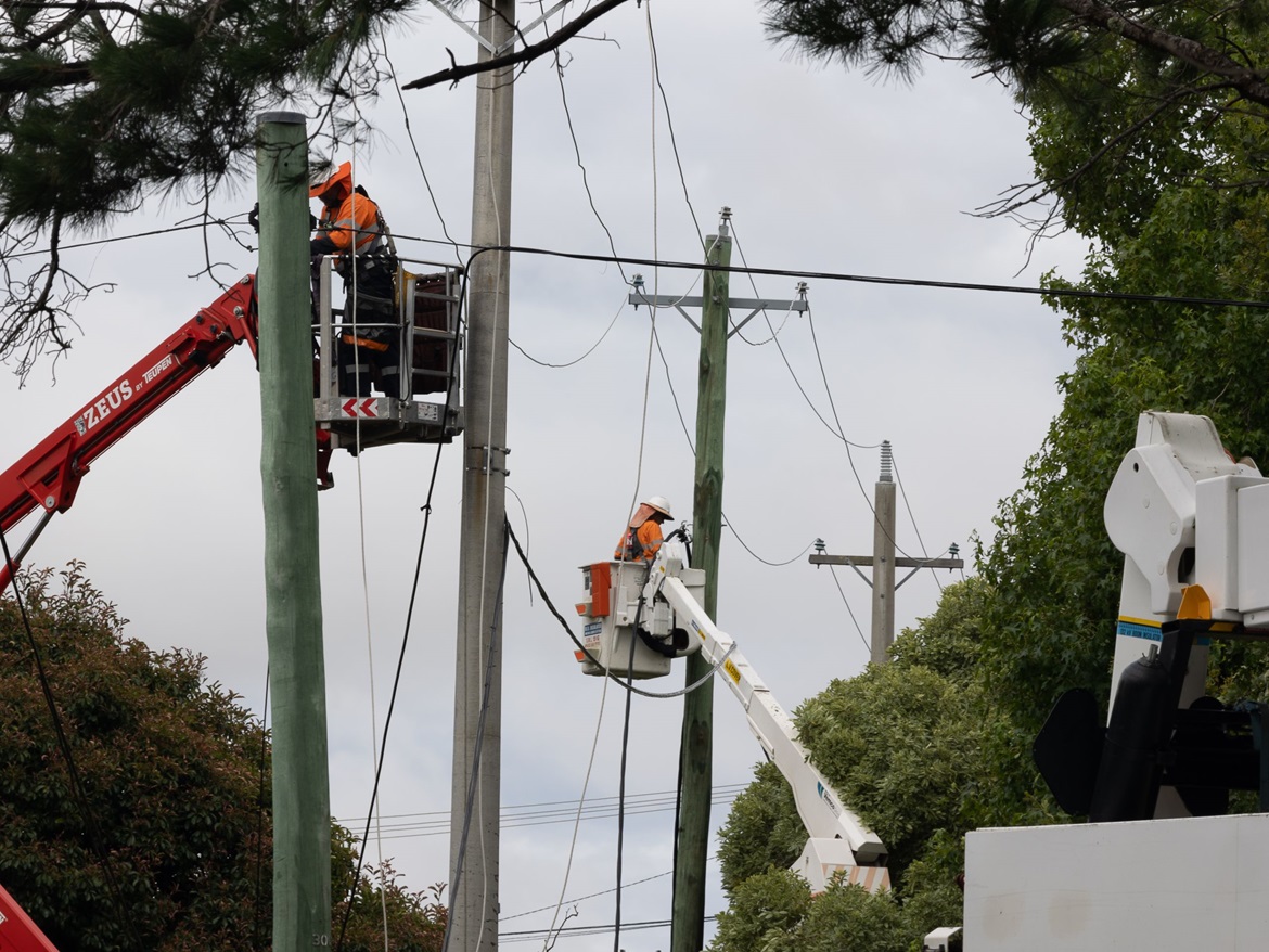 Evoenergy crews restore majority of power outages